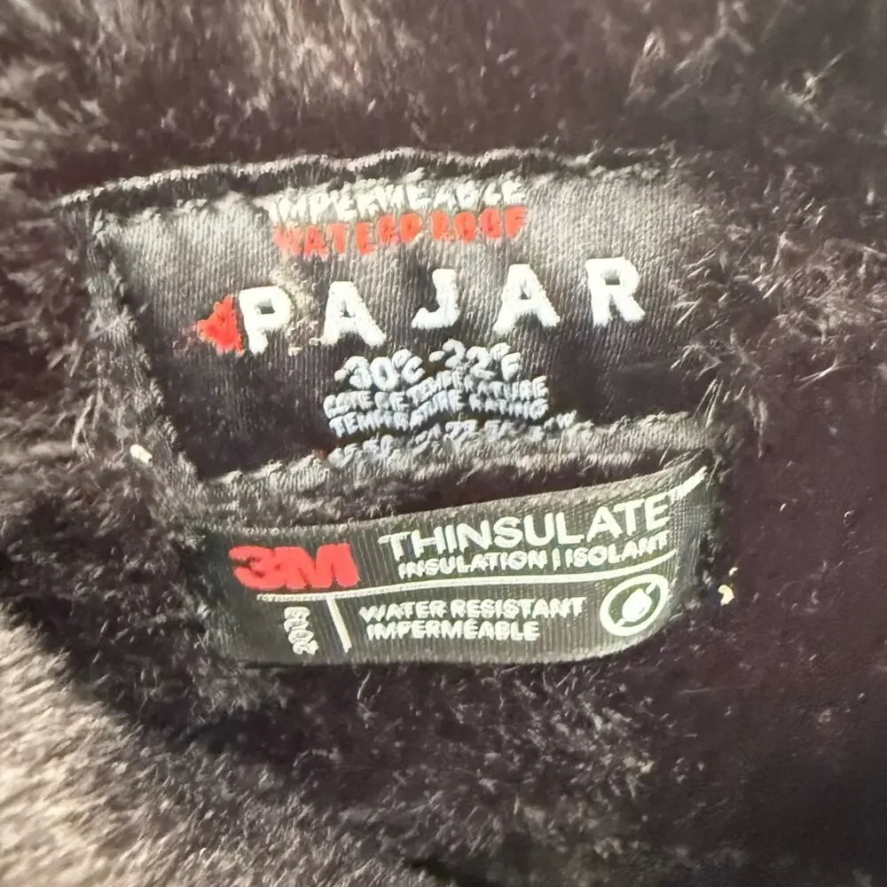 Pajar Tira Black Waterproof Boots – Sz 9